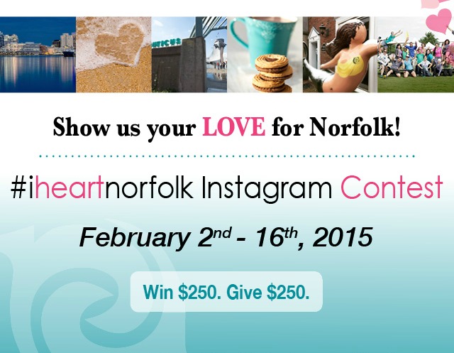 Reed & Associates Marketing #IHeartNorfolk Instagram Contest